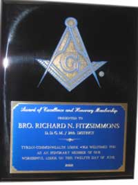 Piano Finish Plaques